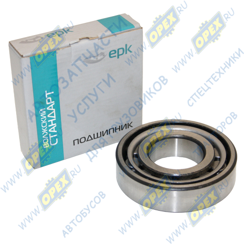 12309КМ Подшипник 45х100х25 ролик.радиал.1-ряд. (наруж.обойма подвиж., с буртом); конечной передачи Т-40 Волжский Стандарт